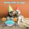 Dog Toys Escaping Crab Crawling Dog Toy with Music Control & Lights, Dancing Crab Dog Toy Obstacle Avoidance Interactive Fun Toys for Puppy/Small/Medium Dogs (Green) view 3