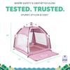 Baby Delight Go with Me Villa Portable Tent and Playard | Kids Tent and Playhouse | Indoor and Outdoor | Canyon Rose view 4