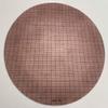 24" Diameter Wood Floor Playmat with 1" Grid Stitched Edging, Double-Sided with Universal Dungeon Terrain view 1