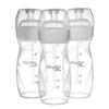 Playtex Baby Anti-Colic Nurser Bottle with Pre-Sterilized Disposable Drop-Ins Liners, 8 Oz Bottles (3 Count), Bottles for Newborn and Breastfeeding Babies, Feeding Essentials view 1