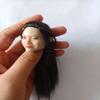 1/6 Scale Female Head Sculpt,Beauty Asian Girl Smile Expression Head Sculpt Carved for 12inch Female PH TBL JO Action Figure Body (A) view 3