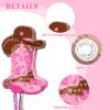 Seematn Cowgirls Pinata Birthday Party Decors Western Cowboy Party Favors with Blindfold Stick and Confetti for Photo Prop Candy Holder and Party Supplies view 3