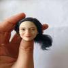 1/6 Scale Female Head Sculpt,Beauty Asian Girl Smile Expression Head Sculpt Carved for 12inch Female PH TBL JO Action Figure Body (C) view 2