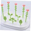 ibasenice Flower Shape Baby Bottle Holder Drying Rack Pp Anti-Slip for Cups Bottles view 2