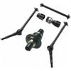 1/5 FS Racing 2WD to 4WD Conversion Kit Compatible with Remote Control Truck Buggy FS10803 FS11803 FS10203 FS11203 FS10903 Spare Parts (Color : Black, Size : 1) view 1