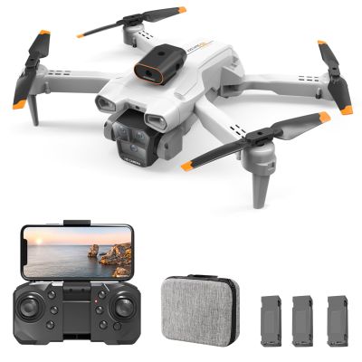 GoolRC Remote Control Mini Drone with Dual Camera 4K Foldable Headless Drone with Obstacle Avoidance Function Gesture Photography with Storage Bag