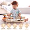 Kids Drum Set for Toddlers 3+, 8 in 1 Montessori Musical Instruments - Wooden Musical Toys for Baby Easter Christmas Birthday Gifts for Preschool Learning Music for Boys Girls Age 3 4 5 6 view 2