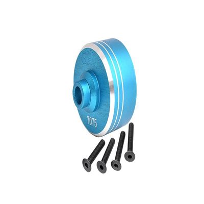 Aluminium 7075 Front Middle Rear Diff Case for Tamiya 1:10 XV-02 Pro / TT02 / TT02D Upgrade Parts - Sky Blue