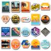 20 Pack Pcs Us State Los Angeles Stickers for Water Bottles Waterproof Scrapbooking Laptop Helmets Luggage Vinyl Sticker Packs Set Teens Girls Adults Women Small Aesthetic Decals view 1