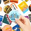20 Pack Pcs Us State Los Angeles Stickers for Water Bottles Waterproof Scrapbooking Laptop Helmets Luggage Vinyl Sticker Packs Set Teens Girls Adults Women Small Aesthetic Decals view 3