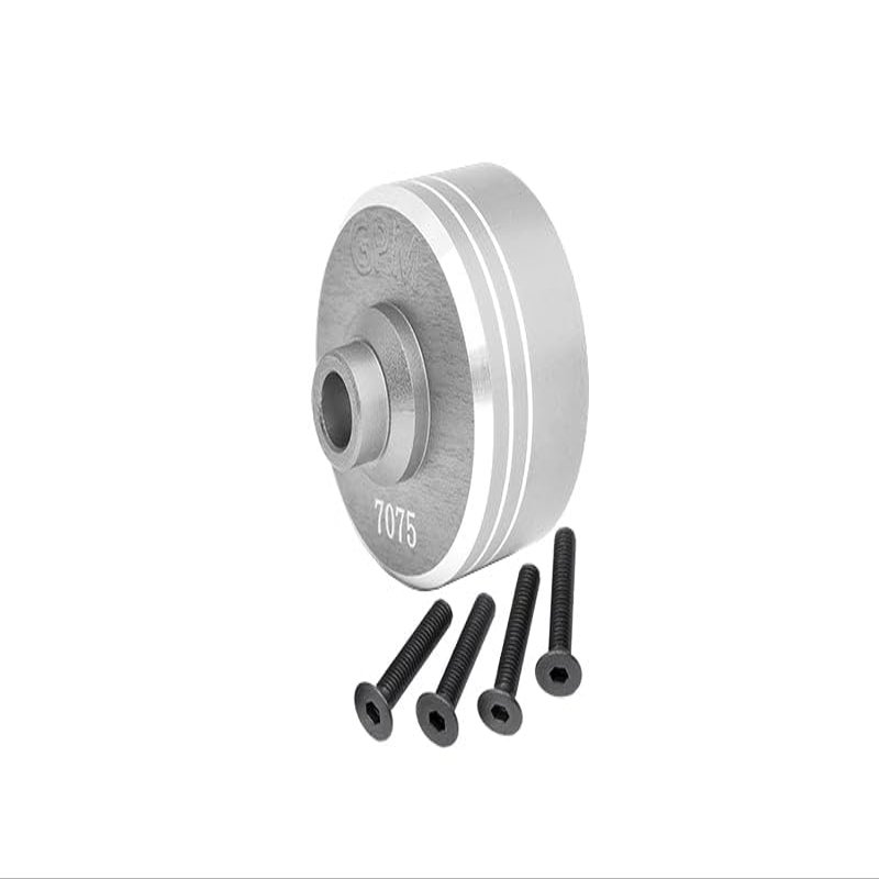 Aluminium 7075 Front Middle Rear Diff Case for Tamiya 1:10 XV-02 Pro / TT02 / TT02D Upgrade Parts - Silver