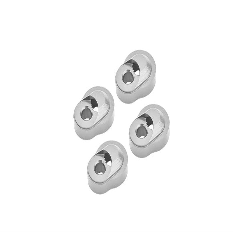 Aluminum 7075 Suspension Pin Retainer for Traxxas 1:5 X Maxx 6S / X Maxx 8S / XRT 8S Monster Truck Upgrades - Silver
