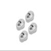 Aluminum 7075 Suspension Pin Retainer for Traxxas 1:5 X Maxx 6S / X Maxx 8S / XRT 8S Monster Truck Upgrades - Silver view 1