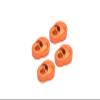 Aluminum 7075 Suspension Pin Retainer for Traxxas 1:5 X Maxx 6S / X Maxx 8S / XRT 8S Monster Truck Upgrades - Orange view 1
