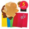 Baker Ross FX931 Diversity Felt Puppet Kits - Pack of 5, DIY Kits for Kids, School DIY view 2