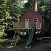 The Nantahala  : 12' Square Treehouse Plan view 1