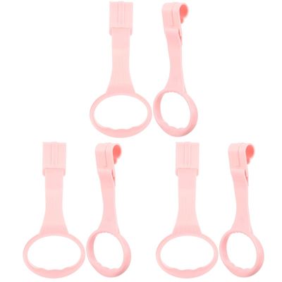 3 Pairs Children's Bed Pull Ring Walking Assistant Stand up Rings Hanging Ring Crib Playpen Accessories Baby Toy Baby Boy Crib Baby Bed Hand Rings Pp Toddler Vertical