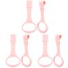 3 Pairs Children's Bed Pull Ring Walking Assistant Stand up Rings Hanging Ring Crib Playpen Accessories Baby Toy Baby Boy Crib Baby Bed Hand Rings Pp Toddler Vertical view 1