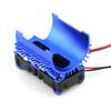 RC Motor Cooling Fan 15000 RPM for 1/8 1/7 Arrma Typhon 6S Kraton 6S Felony Mojave, Dual 30mm Cooling Fans 42mm Alum Motor Heatsink for 4274 4068 4268 Brushless Motor view 4