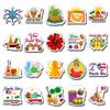 20 Pack pcs USA Puerto rico Stickers for Water Bottles Waterproof Scrapbooking Laptop Luggage Phone Cute Funny Aesthetic Sticker Packs Set Teens Adults Girls Women Vinyl Decals view 1