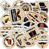 20 Pack Pcs Dad Stickers for Water Bottles Waterproof Scrapbooking Laptop Phone Case Helmets Luggage Funny Vinyl Sticker Packs Set Teens Adults Fathers Aesthetic Vintage Decals view 2