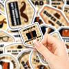 20 Pack Pcs Dad Stickers for Water Bottles Waterproof Scrapbooking Laptop Phone Case Helmets Luggage Funny Vinyl Sticker Packs Set Teens Adults Fathers Aesthetic Vintage Decals view 3