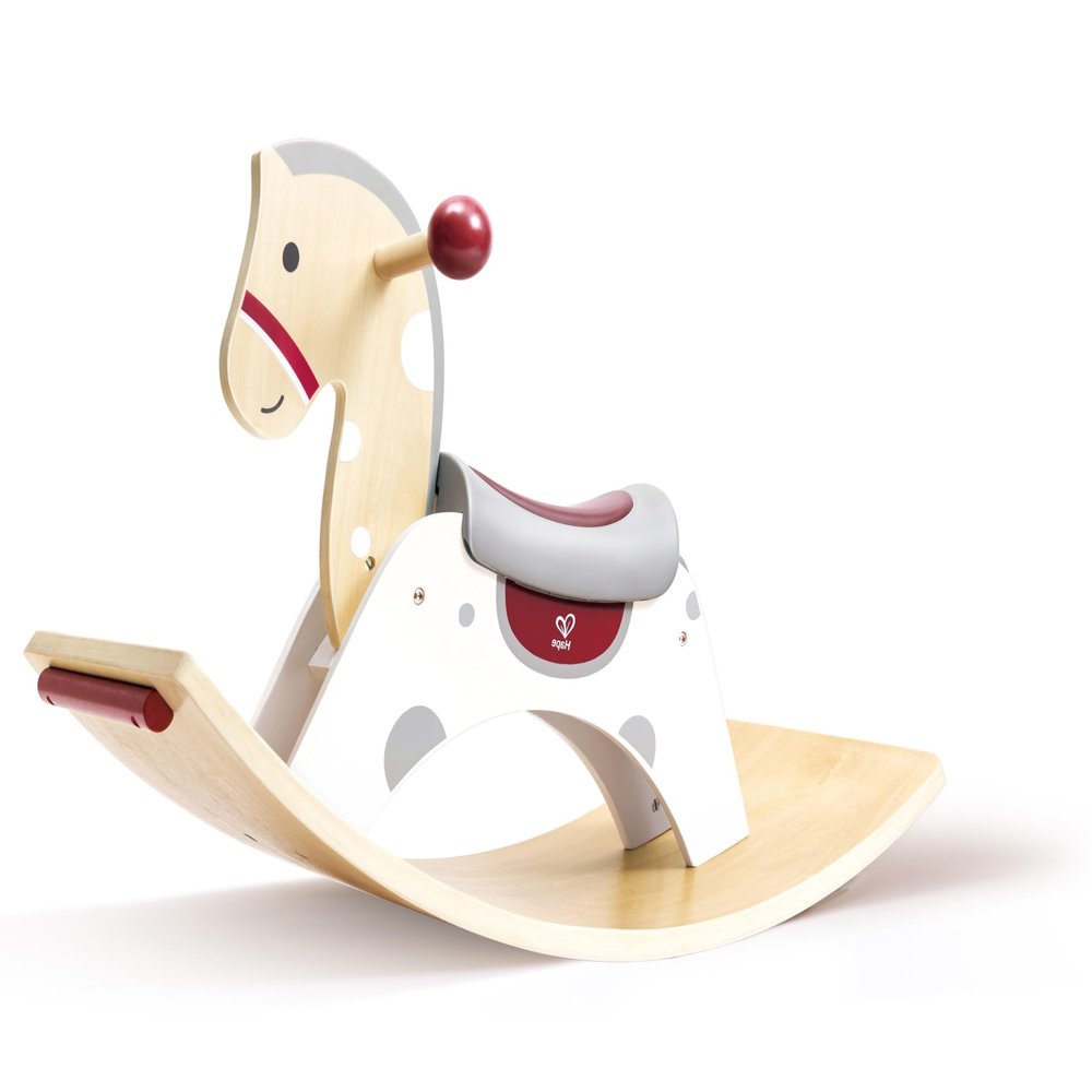 (New Sept) Hape 2 in 1 Rocking Horse