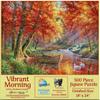 SUNSOUT INC - Vibrant Morning - 500 pc Jigsaw Puzzle by Artist: Abraham Hunter - Finished Size 18" x 24" - MPN# 69806 view 1