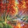 SUNSOUT INC - Vibrant Morning - 500 pc Jigsaw Puzzle by Artist: Abraham Hunter - Finished Size 18" x 24" - MPN# 69806 view 3