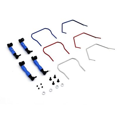 BrewJa Front and Rear Sway Bar Kit SLF311 for Traxxas 4x4 Slash Stampede Rustler Rally Telluride 1/10 RC Car Upgrade Parts