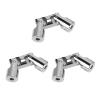 3 Joint Steering Coupling Connector, Easy to Install 4mm to 4mm Flexible Steel Universal Rotatable Shaft Joint for Model Cars view 2