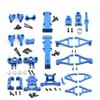 BrewJa Metal Upgrade Parts Axle Carrier Knuckle Arm Suspension Arm Skidplate Shaft for 1/16 Traxxas Slash Summit E-Revo Accessories (Color : Servo Guard) view 3