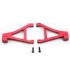 BrewJa Metal Upgrade Parts Axle Carrier Knuckle Arm Suspension Arm Skidplate Shaft for 1/16 Traxxas Slash Summit E-Revo Accessories (Color : Servo Guard) view 4