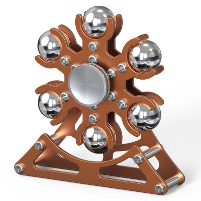 Desk-Fidget-Toys Ferris-Wheels-Spinner: Metal Kinetic-Fidget-Spinner 4mins, EDC-Toy Cool-Gadgets for School Office Christmas, ADHD Tools Gift Cool-Stuff Stress Relief Gift for Kid Children Teen Adult