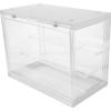 Cabilock Action Figure Display Box Transparent Storage Case for Dolls Model Exhibition Collection Showcase for Figures for Countertop Organizing view 1