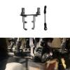 BrewJa 1 Set Metal AR44 Axle for SERVO Mount Stand with Steering Link Rod for Axial SCX10 II 90046 1/10 RC Crawler Upgrades Kits Black (Color : Black) view 3