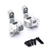 BrewJa Compatible with HB Toys ZP1001 ZP1002 ZP1003 ZP1004 ZP1005 ZP1008 ZP1010 2pcs Metal Caster Block C-Hub Carrier 1/10 RC Car Upgrade Parts (Color : Silver) view 1