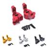 BrewJa Compatible with HB Toys ZP1001 ZP1002 ZP1003 ZP1004 ZP1005 ZP1008 ZP1010 2pcs Metal Caster Block C-Hub Carrier 1/10 RC Car Upgrade Parts (Color : Silver) view 2