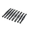 BrewJa Compatible with HB Toys ZP1001 ZP1002 ZP1003 ZP1004 ZP1005 ZP1008 8pcs Metal Chassis Suspension Link Rod Tie Rod 1/10 RC Car Upgrade Parts (Color : Black) view 1