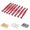 BrewJa Compatible with HB Toys ZP1001 ZP1002 ZP1003 ZP1004 ZP1005 ZP1008 8pcs Metal Chassis Suspension Link Rod Tie Rod 1/10 RC Car Upgrade Parts (Color : Black) view 2