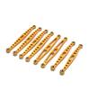 BrewJa Compatible with HB Toys ZP1001 ZP1002 ZP1003 ZP1004 ZP1005 ZP1008 8pcs Metal Chassis Suspension Link Rod Tie Rod 1/10 RC Car Upgrade Parts (Color : Black) view 3