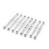 BrewJa Compatible with HB Toys ZP1001 ZP1002 ZP1003 ZP1004 ZP1005 ZP1008 8pcs Metal Chassis Suspension Link Rod Tie Rod 1/10 RC Car Upgrade Parts (Color : Black) view 4