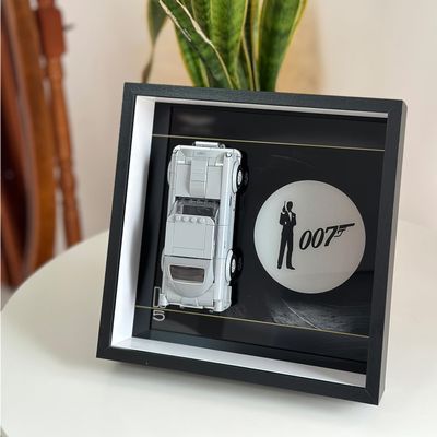 iLuane Display Wallboard for 76911 Building Toy Set, Adult Collectibles Wall Mount, Home or Office Dcor (No Car Included)