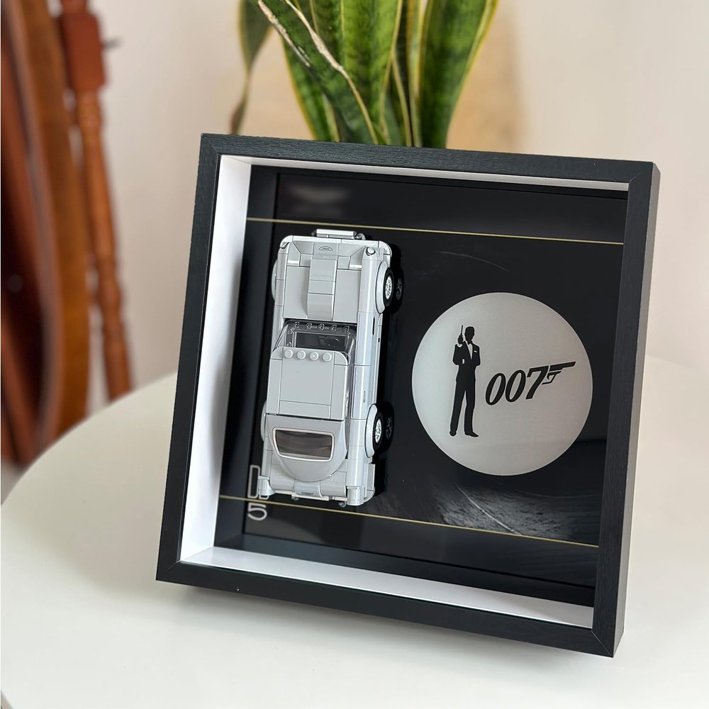 iLuane Display Wallboard for 76911 Building Toy Set, Adult Collectibles Wall Mount, Home or Office Dcor (No Car Included)