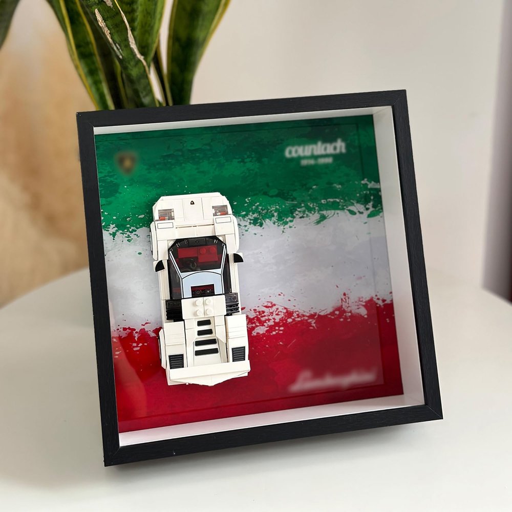iLuane Display Wallboard for 76908, Adult Collectibles Wall Mount, Home or Office Dcor (No Car Included)