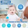 Kids 1000 Ball Pit Balls for Toddler 1-3 Toys Balls, Crushproof Plastic Ball Pit Balls for Toddlers and Kids Playtime - Safe Indoor/Outdoor Play Supplies - 2.2 Inch - Multicolored/Pastel/Assorted view 2