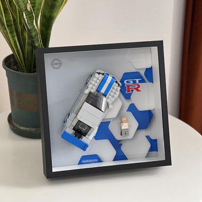 iLuane Display Wallboard for 76917 Race Car Toy, Adult Collectibles Wall Mount, Home or Office Dcor (No Car Included)