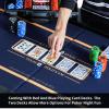 Boyzhood Poker Chips,400PCS 14 Gram Clay Poker Chip Set with Deluxe Travel Case, Numbered Chips,Poker Set for Texas Holdem Blackjack Gambling. view 3