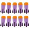 BOROLA 10 Pcs Missile Filled Foam Rocket Launcher, Compatible for Nerf N-Strike Elite Series(Purple) view 1