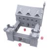 Ironhelm Barracks - DND Terrain Compatible with Dungeons and Dragons, 28mm Miniature Wargaming, Tabletop RPGs, Wargame Scenery view 2